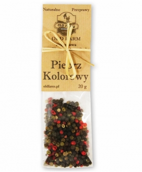 PIEPRZ KOLOROWY ZIARNO 20 G